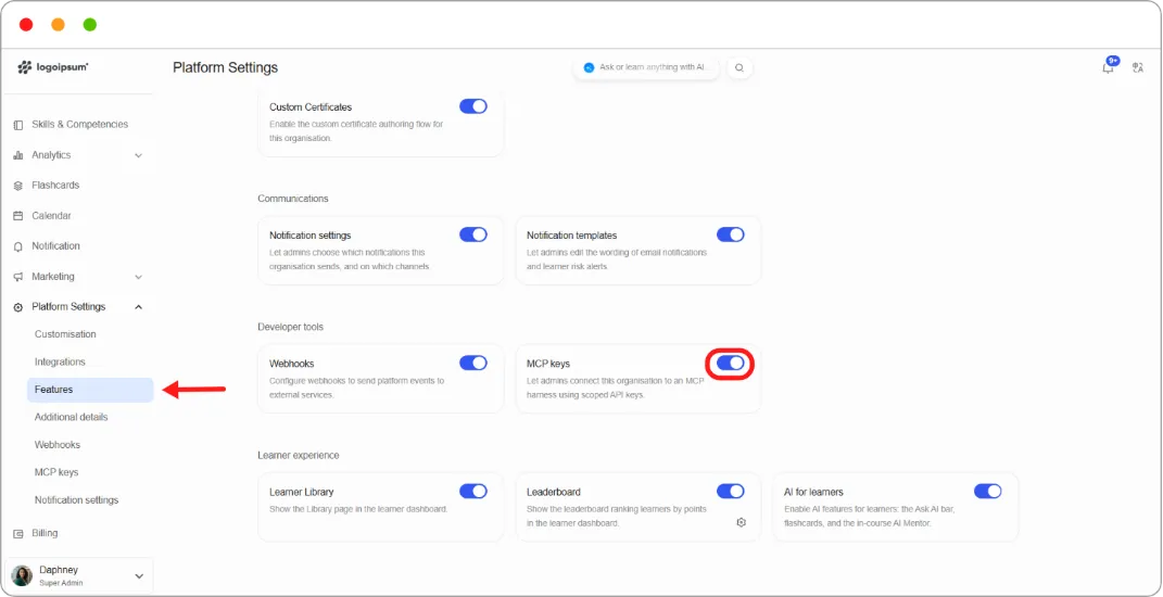 How to connect an AI tool with an MCP key screenshot 65