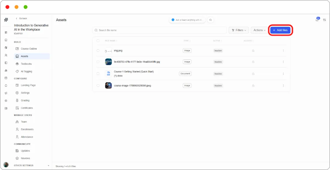 Managing Assets screenshot 73