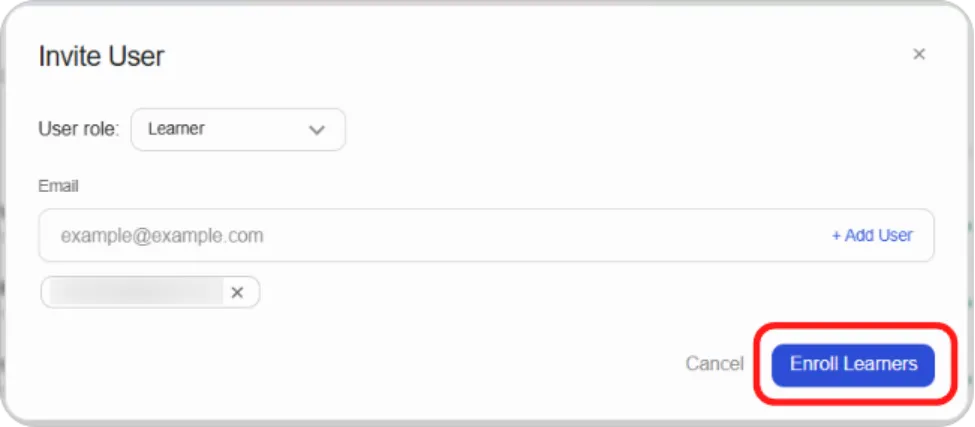 How to invite a user via email screenshot 6