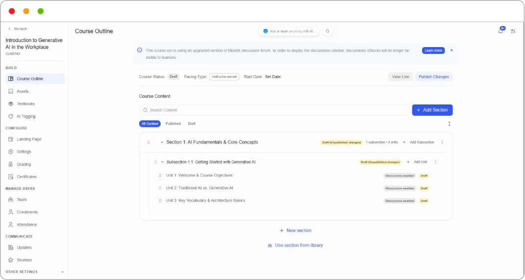 How to Create a Course (Manual) screenshot 7